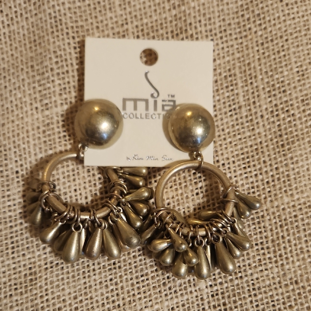 🔥3 For 10🔥 MIA COLLECTION Gold Dangle Earrings